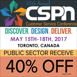 20th Annual CSPN Customer Service Conference | May 15-18 | Toronto, ON