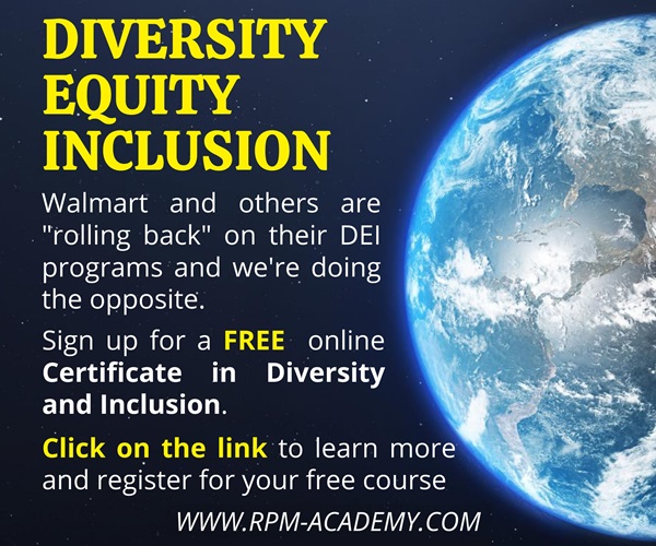 FREE online, 10-course Certificate in Diversity & Inclusion—Register »