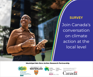 Survey—Join Canada's conversation on climate action at the local level