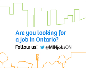 Are you looking for a job in Ontario? Follow us! @MINJobsON