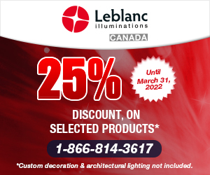 Leblanc Illuminations—25% discount on selected products until March 31