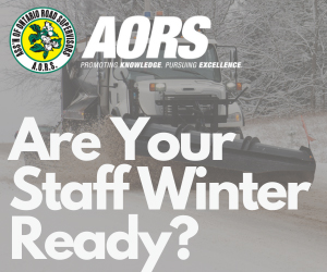 Still time for winter training with AORS! Register online!