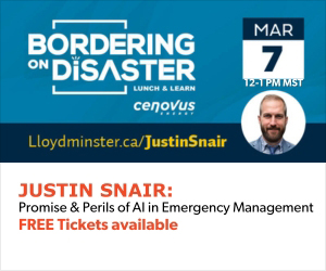 Justin Snair: Promise & Perils of AI In Emergency Management—March 7th