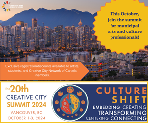 Vancouver Creative City Summit 2024: October 1-3 | Register today!